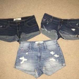 Hollister short bundle!